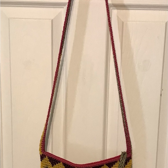 The Sak Brand Chevron Crossbody Bag, Purse - Picture 4 of 5